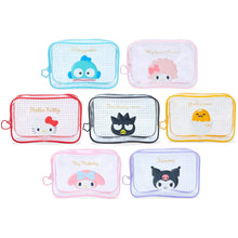 Load image into Gallery viewer, Japan Sanrio Hangyodon / My Sweet Piano / Hello Kitty / Bad Badtz Maru / Gudetama / My Melody / Kuromi Clear Pouch