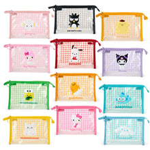 Load image into Gallery viewer, Japan Sanrio Clear Pouch (Checked)