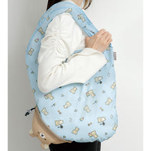 Carica l'immagine nel visualizzatore di Gallery, Japan San-X Rilakkuma Eco Bag Tote Shopping Bag (Ecoron)