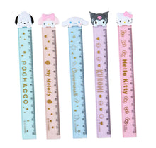 Load image into Gallery viewer, Japan Sanrio Pochacco / My Melody / Cinnamoroll / Kuromi / Hello Kitty Mascot Ruler 15cm
