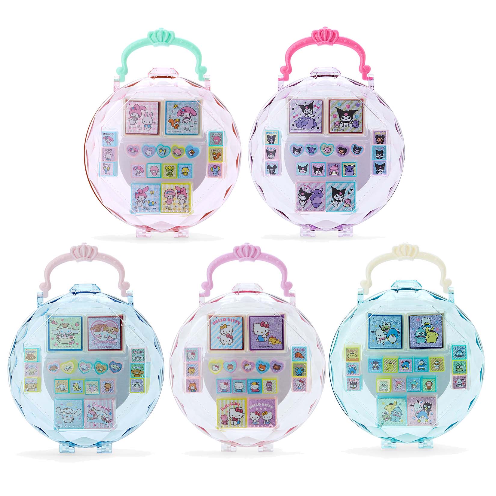 Sanrio Character Town Alphabet buy Stamp Set