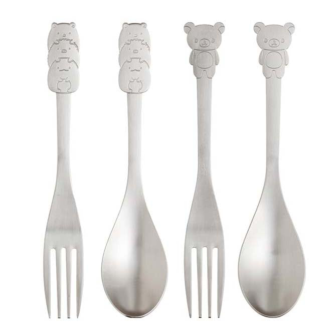 Smirly Stainless Steel Utensil Set in Black