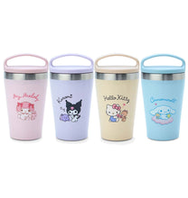 Load image into Gallery viewer, Japan Sanrio My Melody / Kuromi / Hello Kitty / Cinnamoroll Stainless Steel Tumbler Cup With Handle 330ml (New Life)
