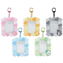 Load image into Gallery viewer, Japan Sanrio  Photo Card Holder Pass Case Keychain - Heart

