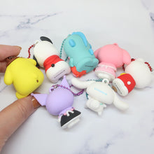 Carregar imagem no visualizador da galeria, Japan Sanrio PVC Mascot Keychain