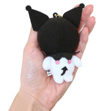 Load image into Gallery viewer, Japan Sanrio Pochacco / My Melody / Kuromi / Keroppi / Pompompurin / Cinnamoroll / Hangyodon / Hello Kitty / Bad Badtz Maru XO Plush Doll Keychain (Collection)
