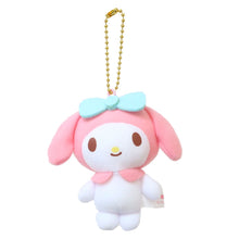 Load image into Gallery viewer, Japan Sanrio Pochacco / My Melody / Kuromi / Keroppi / Pompompurin / Cinnamoroll / Hangyodon / Hello Kitty / Bad Badtz Maru XO Plush Doll Keychain (Collection)