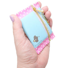 Load image into Gallery viewer, Japan Sanrio Tabo / Rururu Gakuen / Keorppi / Marron Cream / Kuromi / Pochcco / Cheery Chums / Pompompurin / Patty and Jimmy / Coro Coro Kuririn / Usahana / Hello Kitty / Cinnamoroll / Goropikadon / Hangyodon Coin Purse Keychain (Fancy Retro)