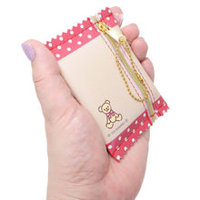 Load image into Gallery viewer, Japan Sanrio Tabo / Rururu Gakuen / Keorppi / Marron Cream / Kuromi / Pochcco / Cheery Chums / Pompompurin / Patty and Jimmy / Coro Coro Kuririn / Usahana / Hello Kitty / Cinnamoroll / Goropikadon / Hangyodon Coin Purse Keychain (Fancy Retro)