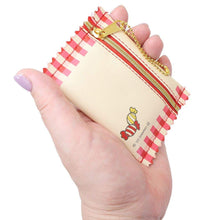 Load image into Gallery viewer, Japan Sanrio Tabo / Rururu Gakuen / Keorppi / Marron Cream / Kuromi / Pochcco / Cheery Chums / Pompompurin / Patty and Jimmy / Coro Coro Kuririn / Usahana / Hello Kitty / Cinnamoroll / Goropikadon / Hangyodon Coin Purse Keychain (Fancy Retro)