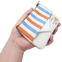 Load image into Gallery viewer, Japan Sanrio Tabo / Marron Cream / Cheery Chums / Rururu Gakuen / Coro Coro Kuririn / Usahana / Hello Kitty / Cinnamoroll / Goropikadon / Hangyodon / Bad Badtz Maru Small Pouch Tissue Case (Fancy Retro)