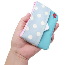 Load image into Gallery viewer, Japan Sanrio Tabo / Marron Cream / Cheery Chums / Rururu Gakuen / Coro Coro Kuririn / Usahana / Hello Kitty / Cinnamoroll / Goropikadon / Hangyodon / Bad Badtz Maru Small Pouch Tissue Case (Fancy Retro)