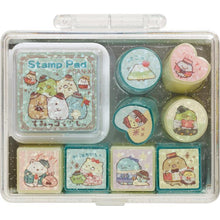 Load image into Gallery viewer, Japan San-X Rilakkuma / Sumikko Gurashi Stamp Set (S)

