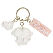 Cargar imagen en el visor de la galería, Japan Sanrio Patty and Jimmy / Marron Cream / Pochacco / Tuxedo Sam Keychain Key Ring (Retro)