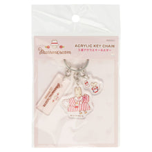 Cargar imagen en el visor de la galería, Japan Sanrio Patty and Jimmy / Marron Cream / Pochacco / Tuxedo Sam Keychain Key Ring (Retro)