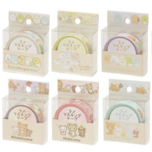 Cargar imagen en el visor de la galería, Japan San-X Rilakkuma / Sumikko Gurashi Paper Tape (15mm x 5m)