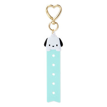 Load image into Gallery viewer, Japan Sanrio Pochacco / Cinnamoroll / My Melody / Kuromi / Pompompuri / Hello Kitty / Tuxedo Sam / Hangyodon / Bad Badtz Maru / Wish Me Mell Keychain (My Pachirun)