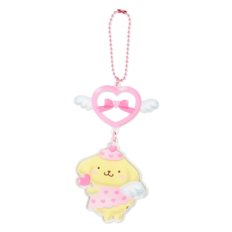 Japan Sanrio Hello Kitty / My Melody / Cinnamoroll / Pompompurin / Kuromi / Pochacco / Coro Coro Kuririn / Tuxedo Sam Mascot Keychain Blind Box (Dreaming Angel)