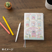 Load image into Gallery viewer, Japan Sanrio Characters Mix / Hello Kitty / My Melody / Little Twin Stars / Kuromi / Pochacco / Pompompurin / Cinnamoroll 2024 Weekly B6 Schedule Book / Planner
