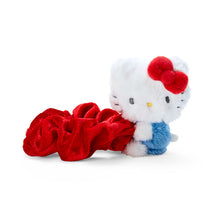 Load image into Gallery viewer, Japan Sanrio Hello Kitty / Pompompurin / Pochacco / Cinnamoroll / My Melody / Kuromi Plush Doll Hair Tie Scrunchies Ponytail Holder

