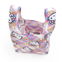 Load image into Gallery viewer, Japan Sanrio Hello Kitty Eco Shopping Tote Bag (Dress Tartan)
