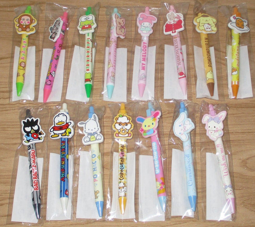 Japan Sanrio My Melody / Monkichi / Keroppi / Pompompurin / Pochacco / Cinnamoroll / Pochacco / Gudetama / Usahana / Pekkle Ballpoint Pen