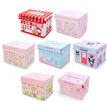 Load image into Gallery viewer, Japan Sanrio Characters Mix / Hello Kitty / My Melody / Little Twin Stars / Cinnamoroll / Kuromi Foldable Small Storage Box
