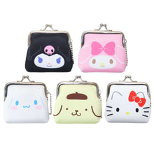 Carica l'immagine nel visualizzatore di Gallery, Japan Sanrio Kuromi / My Melody / Cinnamoroll / Pompompurin / Hello Kitty Clasp Frame Coin Purse