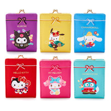 Carica l'immagine nel visualizzatore di Gallery, Japan Sanrio Hello Kitty / My Melody / Kuromi / Pochacco / Cinnamoroll / Hangyodon Coin Purse Card Case (Luck)