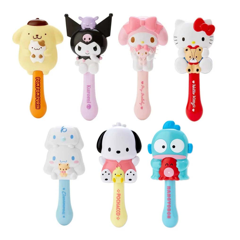 Japan Sanrio Cinnamoroll / Pompompurin / Kuromi / My Melody / Hello Kitty / Pochacco / Hangyodon Hair Brush / Comb