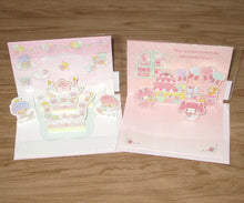 Load image into Gallery viewer, Japan Sanrio My Melody / Little Twin Stars Greeting Card Birthday Card
