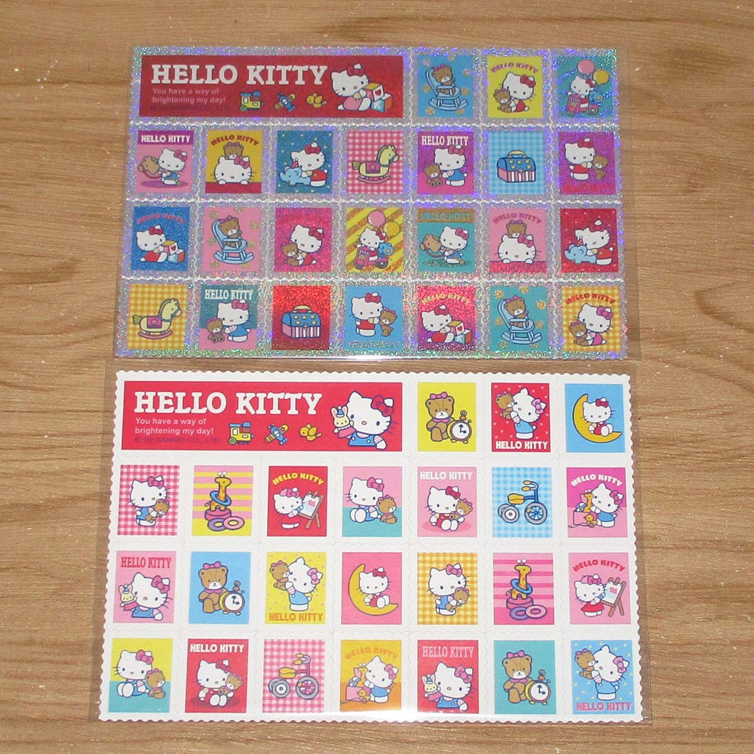 Japan Sanrio Hello Kitty / My Melody / Little Twin Stars / Kuromi / Pochacco / Tuxedo Sam / Bad Badtz Maru / Cinnamoroll / Keroppi / Hangyodon Stamp Style Sticker Seal