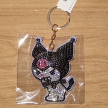 Load image into Gallery viewer, Japan Sanrio Tuxedo Sam / Keroppi / Hangyodon / My Melody / Pekkle / Kuromi / Little Twin Stars / Pompompurin / Bad Badtz Maru / Hello Kitty / Cinnamoroll / Pochacco Rhinestone Keychain