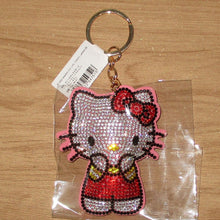Load image into Gallery viewer, Japan Sanrio Tuxedo Sam / Keroppi / Hangyodon / My Melody / Pekkle / Kuromi / Little Twin Stars / Pompompurin / Bad Badtz Maru / Hello Kitty / Cinnamoroll / Pochacco Rhinestone Keychain