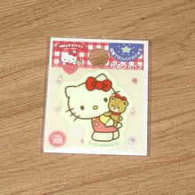 Load image into Gallery viewer, Japan Sanrio Pochacco / Hello Kitty / Kuromi / Hangyodon / My Melody / Pompompurin / Bad Badtz Maru / Tuxedo Sam / Cinnamoroll / Little Twin Stars / Pekkle / Bonbonribbon Iron on Plastic Patch Sticker (Luminous)