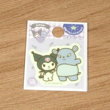 Load image into Gallery viewer, Japan Sanrio Pochacco / Hello Kitty / Kuromi / Hangyodon / My Melody / Pompompurin / Bad Badtz Maru / Tuxedo Sam / Cinnamoroll / Little Twin Stars / Pekkle / Bonbonribbon Iron on Plastic Patch Sticker (Luminous)