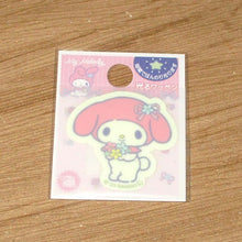 Load image into Gallery viewer, Japan Sanrio Pochacco / Hello Kitty / Kuromi / Hangyodon / My Melody / Pompompurin / Bad Badtz Maru / Tuxedo Sam / Cinnamoroll / Little Twin Stars / Pekkle / Bonbonribbon Iron on Plastic Patch Sticker (Luminous)
