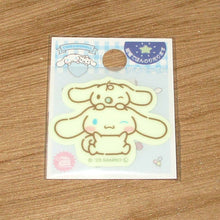Load image into Gallery viewer, Japan Sanrio Pochacco / Hello Kitty / Kuromi / Hangyodon / My Melody / Pompompurin / Bad Badtz Maru / Tuxedo Sam / Cinnamoroll / Little Twin Stars / Pekkle / Bonbonribbon Iron on Plastic Patch Sticker (Luminous)