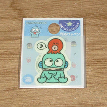 Load image into Gallery viewer, Japan Sanrio Pochacco / Hello Kitty / Kuromi / Hangyodon / My Melody / Pompompurin / Bad Badtz Maru / Tuxedo Sam / Cinnamoroll / Little Twin Stars / Pekkle / Bonbonribbon Iron on Plastic Patch Sticker (Luminous)