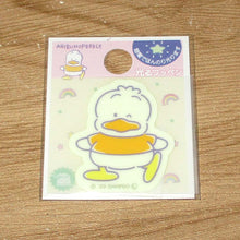 Load image into Gallery viewer, Japan Sanrio Pochacco / Hello Kitty / Kuromi / Hangyodon / My Melody / Pompompurin / Bad Badtz Maru / Tuxedo Sam / Cinnamoroll / Little Twin Stars / Pekkle / Bonbonribbon Iron on Plastic Patch Sticker (Luminous)