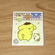 Load image into Gallery viewer, Japan Sanrio Pochacco / Hello Kitty / Kuromi / Hangyodon / My Melody / Pompompurin / Bad Badtz Maru / Tuxedo Sam / Cinnamoroll / Little Twin Stars / Pekkle / Bonbonribbon Iron on Plastic Patch Sticker (Luminous)