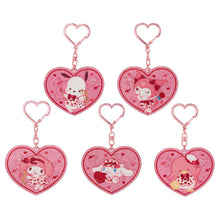 Load image into Gallery viewer, Japan Sanrio My Melody / Kuromi / Cinnamoroll / Pochacco / Tuxedo Sam Acrylic Keychain (Cupid)
