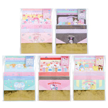 Load image into Gallery viewer, Japan Sanrio Characters Mix / Hello Kitty / Kuromi / Cinnamoroll / My Melody Letter Paper &amp; Envelope
