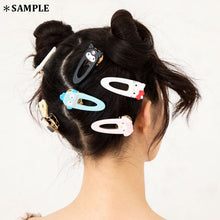 Lade das Bild in den Galerie-Viewer, Japan Sanrio Hello Kitty / My Melody / Pompompurin / Cinnamoroll / Pochacco / Kuromi / Hangyodon Hair Accessories Acrylic Hair Clip