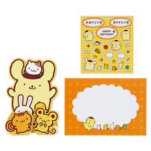 Cargar imagen en el visor de la galería, Japan Sanrio Hello Kitty / My Melody / Little Twin Stars / Pompompurin / Cinnamoroll / Pochacco Greeting Card Birthday Card