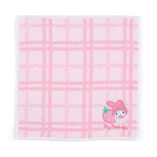 Load image into Gallery viewer, Japan Sanrio Hello Kitty / My Melody / Kuromi / Cinnamoroll / Pochacco / Tuxedo Sam Hand Towel (Checked)
