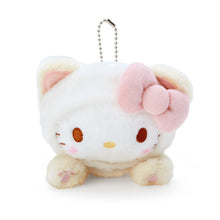 Load image into Gallery viewer, Japan Sanrio Hello Kitty / My Melody / Kuromi / Cinnamoroll / Pompompurin / Pochacco Plush Doll Keychain (Cat)