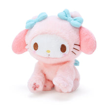Load image into Gallery viewer, Japan Sanrio Hello Kitty / My Melody / Kuromi / Cinnamoroll / Pompompurin / Pochacco Plush Doll Keychain (Cat)