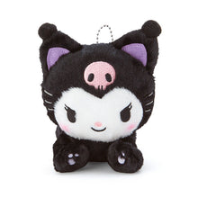 Load image into Gallery viewer, Japan Sanrio Hello Kitty / My Melody / Kuromi / Cinnamoroll / Pompompurin / Pochacco Plush Doll Keychain (Cat)