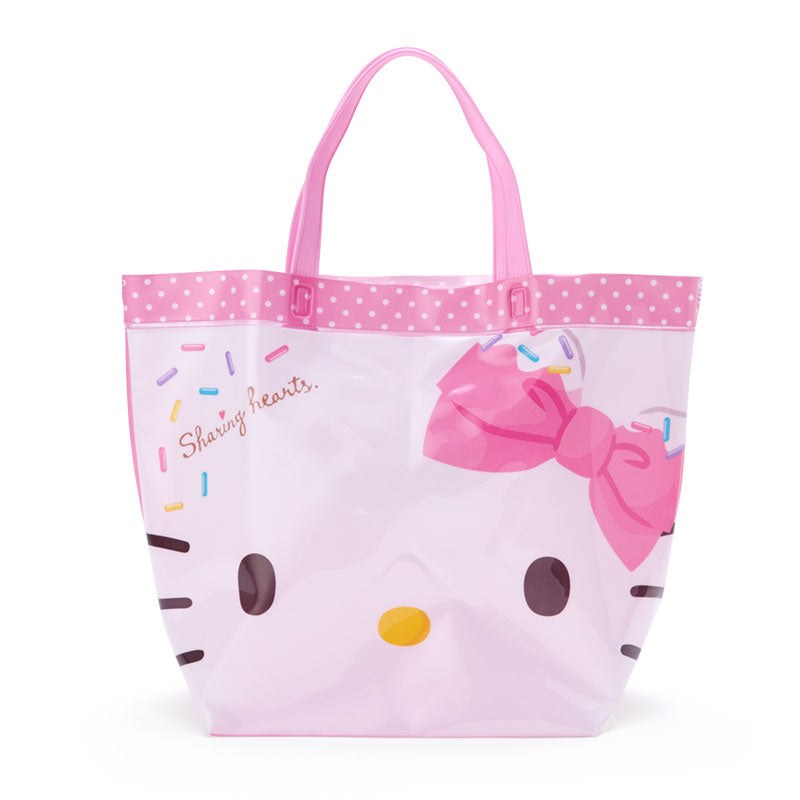 Japan Sanrio Hello Kitty / My Melody PVC Swimming Tote Bag